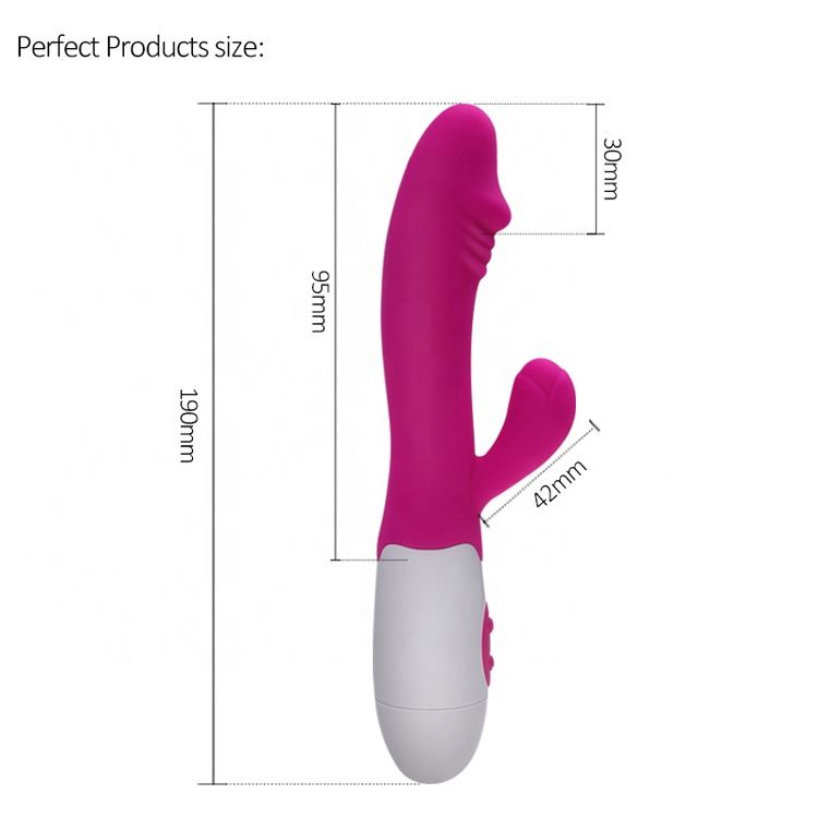 AV Wand Rabbit Wiederaufladbares Sex-Vibrator-Massagegerät für Erwachsene