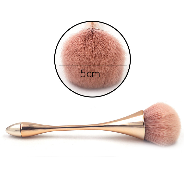 Großer Makeup Setting Powder Brush Ein Puderpinsel